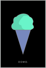 Load image into Gallery viewer, PERIWINKLE CONE 32x48