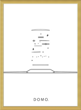 Load image into Gallery viewer, EXPLODED WATCH B&W 8X11