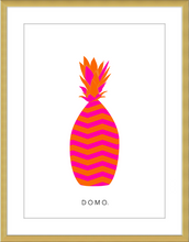 Load image into Gallery viewer, ABSTRACT PINEAPPLE ORANGE 8X11
