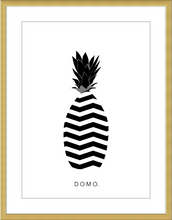 Load image into Gallery viewer, ABSTRACT PINEAPPLE B&W 8x11