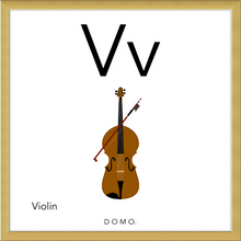 Load image into Gallery viewer, Letter V Wall Hanging