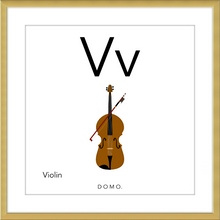 Load image into Gallery viewer, Letter V Wall Hanging