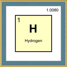 Load image into Gallery viewer, HYDROGEN (LAB COLLECTION)12x12