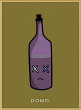 Load image into Gallery viewer, FROWNING ALE DUSTY GRAPE 16x22