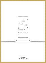 Load image into Gallery viewer, EXPLODED WATCH B&W 16X22