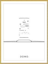 Load image into Gallery viewer, EXPLODED WATCH B&W 16X22
