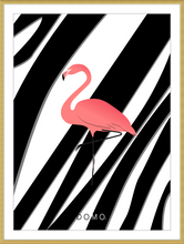 Load image into Gallery viewer, PINK FLAMINGO 16x22