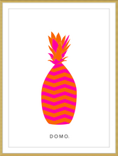 Load image into Gallery viewer, ABSTRACT PINEAPPLE ORANGE 16X22