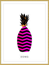 Load image into Gallery viewer, ABSTRACT PINEAPPLE PURPLE FADE 16x22