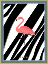 Load image into Gallery viewer, PINK FLAMINGO 16x22
