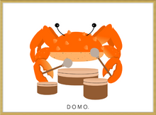Load image into Gallery viewer, DRUMMER CRAB (SEA COLLECTION) 22x16