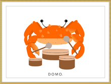 Load image into Gallery viewer, DRUMMER CRAB (SEA COLLECTION) 22x16