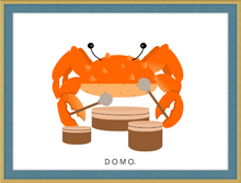 Load image into Gallery viewer, DRUMMER CRAB (SEA COLLECTION) 22x16