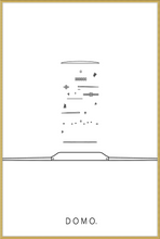 Load image into Gallery viewer, EXPLODED WATCH B&W 24X36
