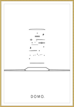 Load image into Gallery viewer, EXPLODED WATCH B&W 24X36