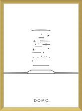 Load image into Gallery viewer, EXPLODED WATCH B&W 8X11