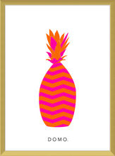 Load image into Gallery viewer, ABSTRACT PINEAPPLE ORANGE 8X11