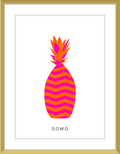 Load image into Gallery viewer, ABSTRACT PINEAPPLE ORANGE 8X11