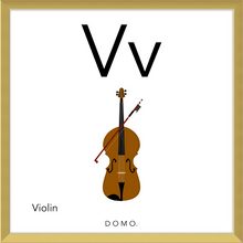 Load image into Gallery viewer, Letter V Wall Hanging