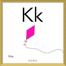 Load image into Gallery viewer, Letter K Wall Hanging