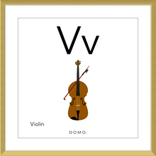 Load image into Gallery viewer, Letter V Wall Hanging