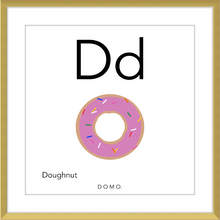 Load image into Gallery viewer, Letter D Wall Hanging