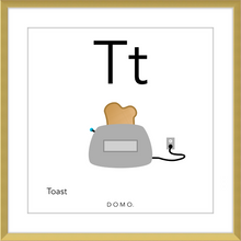 Load image into Gallery viewer, Letter T Wall Hanging