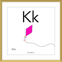 Load image into Gallery viewer, Letter K Wall Hanging