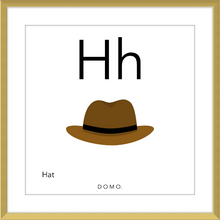 Load image into Gallery viewer, Letter H Wall Hanging
