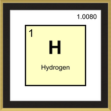 Load image into Gallery viewer, HYDROGEN (LAB COLLECTION)12x12