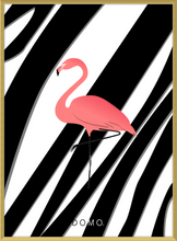 Load image into Gallery viewer, PINK FLAMINGO 16x22