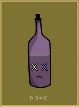 Load image into Gallery viewer, FROWNING ALE DUSTY GRAPE 16x22
