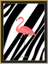Load image into Gallery viewer, PINK FLAMINGO 16x22