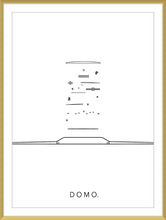 Load image into Gallery viewer, EXPLODED WATCH B&W 16X22
