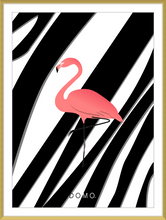 Load image into Gallery viewer, PINK FLAMINGO 16x22