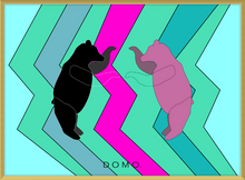 Load image into Gallery viewer, DISCO BEARS 22x16