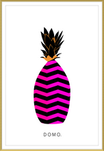 Load image into Gallery viewer, ABSTRACT PINEAPPLE PURPLE FADE 24x36
