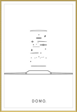 Load image into Gallery viewer, EXPLODED WATCH B&W 24X36