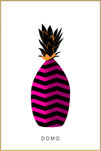 Load image into Gallery viewer, ABSTRACT PINEAPPLE SHADOW FADE 40x60