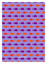 Load image into Gallery viewer, ORANGE FISH 8X11