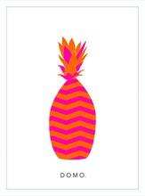 Load image into Gallery viewer, ABSTRACT PINEAPPLE ORANGE 8X11