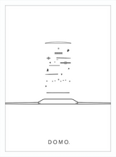 Load image into Gallery viewer, EXPLODED WATCH B&W 8X11