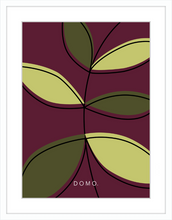 Load image into Gallery viewer, MERLOT FERN 8x11