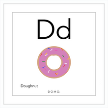 Load image into Gallery viewer, Letter D Wall Hanging