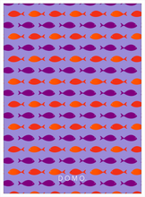 Load image into Gallery viewer, ORANGE FISH 16X22
