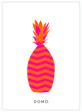 Load image into Gallery viewer, ABSTRACT PINEAPPLE ORANGE 16X22