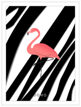 Load image into Gallery viewer, PINK FLAMINGO 16x22
