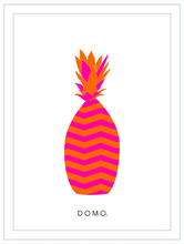 Load image into Gallery viewer, ABSTRACT PINEAPPLE ORANGE 16X22