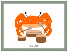 Load image into Gallery viewer, DRUMMER CRAB (SEA COLLECTION) 22x16