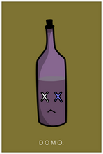 Load image into Gallery viewer, FROWNING ALE DUSTY GRAPE 24x36